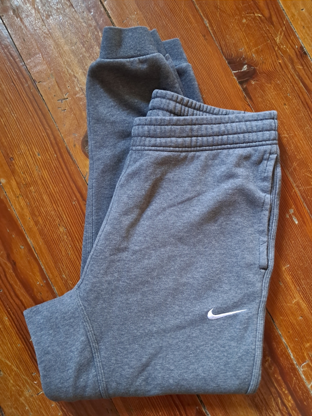 Nike Grey Fleece Jogger Bottoms